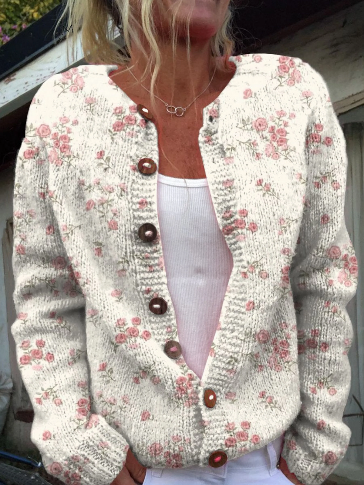 Evanthea | Vintage Floral Cardigan Sweater