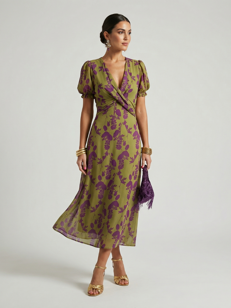 Mason Whitman™ | Relaxed Floral Midi Dress