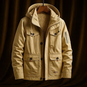 Garrett | Hooded Utility Jacket