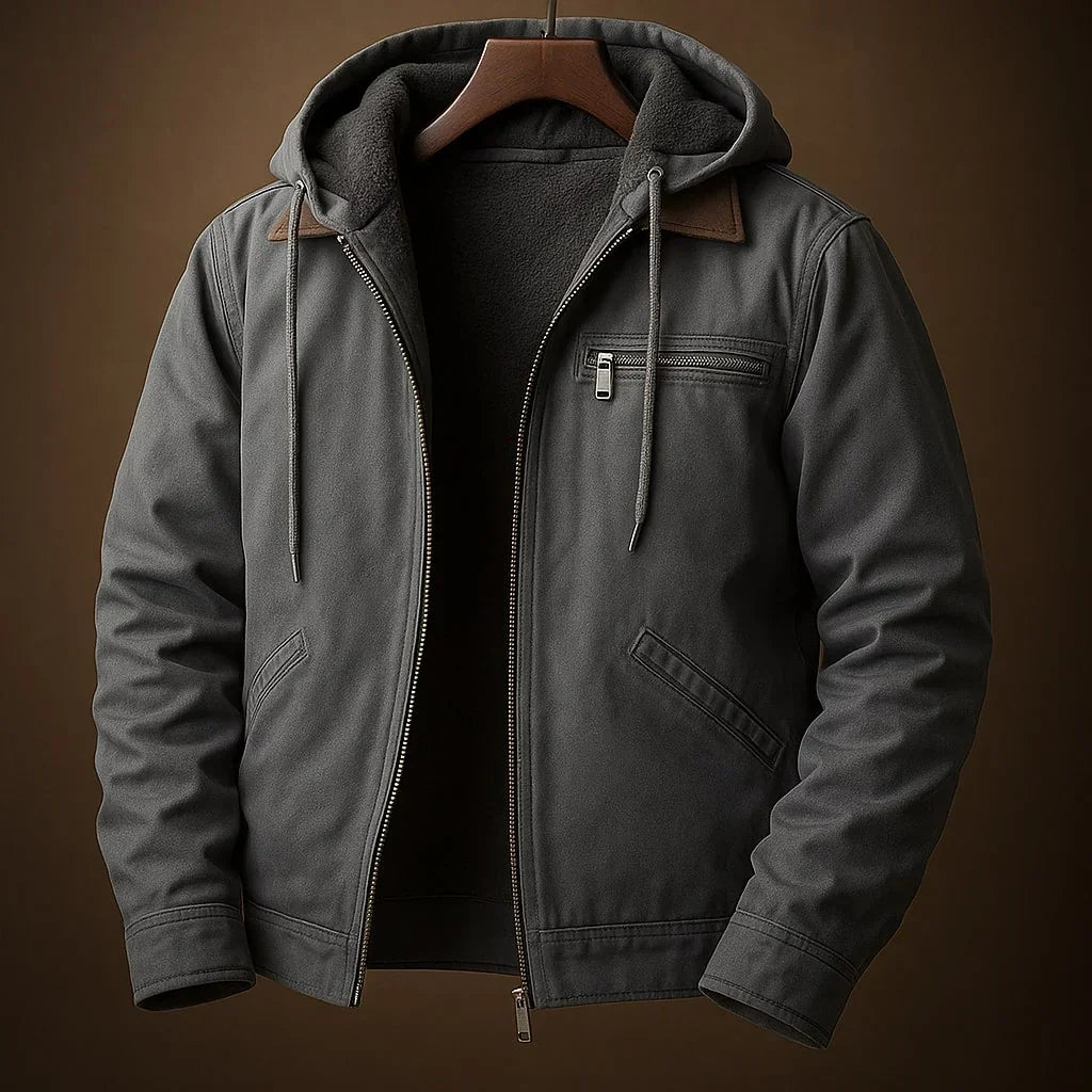 Wyatt | Hooded Work Jacket