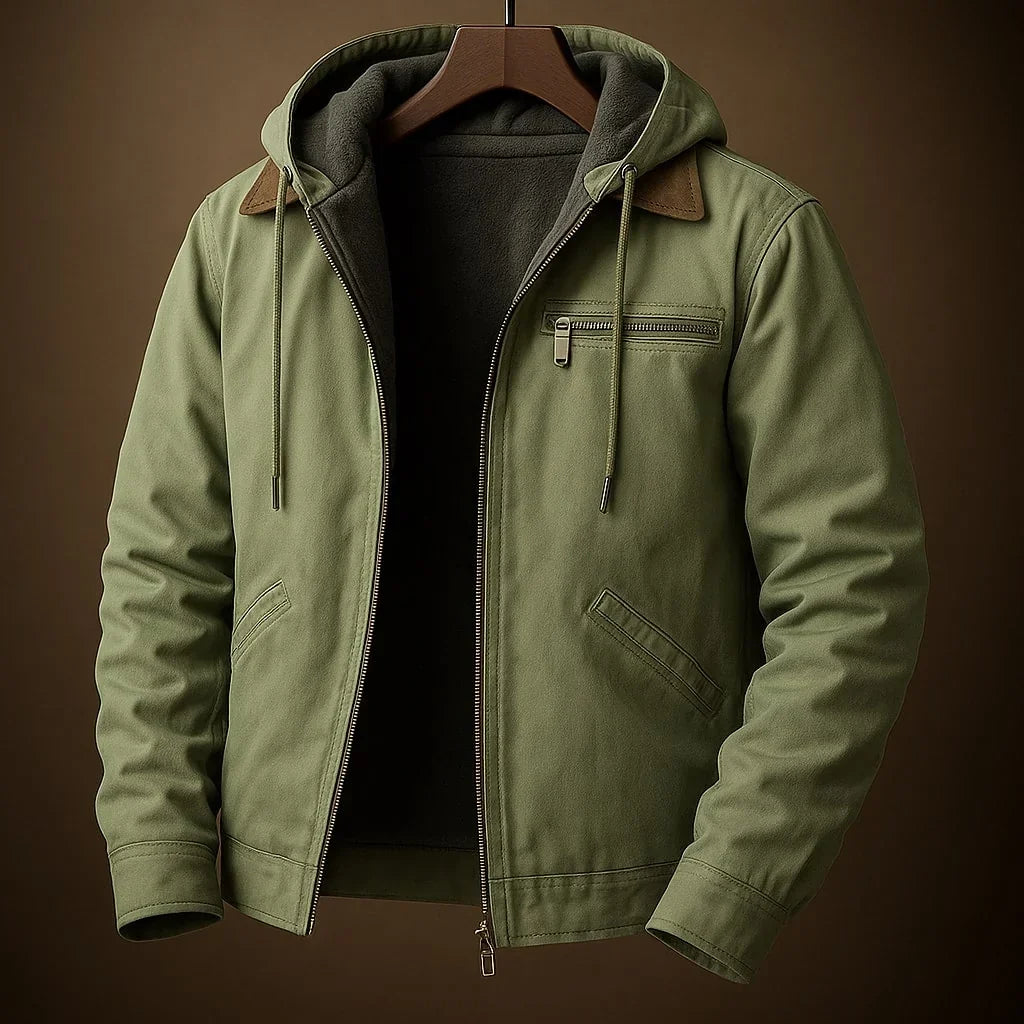 Wyatt | Hooded Work Jacket