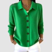 Riah Button-Up Knit Cardigan