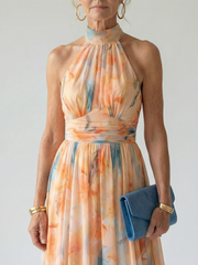 Mason Whitman™ | Soft Halter Midi Dress