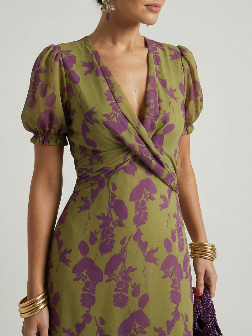 Mason Whitman™ | Relaxed Floral Midi Dress