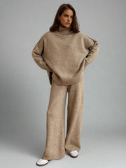 Teresa - Soft Knit Turtleneck Lounge Set