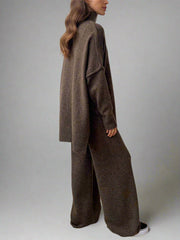 Teresa - Soft Knit Turtleneck Lounge Set