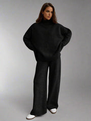 Teresa - Soft Knit Turtleneck Lounge Set