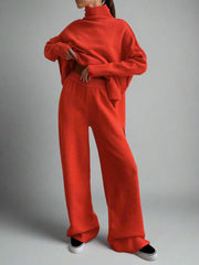 Teresa - Soft Knit Turtleneck Lounge Set