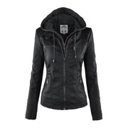 Callista | Hooded Moto Jacket