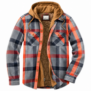 Harlan | Plaid Hooded Shirt Jacket