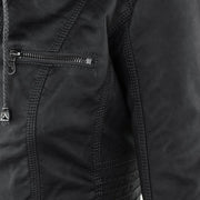 Callista | Hooded Moto Jacket