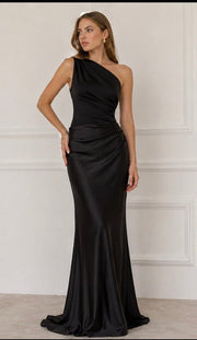 Mason Whitman™ | Maxi Dress with a Guilt in Satin