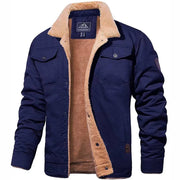 Sawyer | Plush-Collar Bomber Jacket