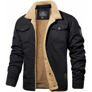 Sawyer | Plush-Collar Bomber Jacket