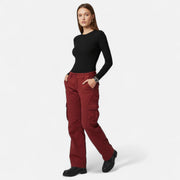 Women’s Wide Leg Cargo Trousers Relaxed Utility Style Pants