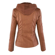 Callista | Hooded Moto Jacket