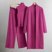 Elegant Three-Piece Coordinated Set