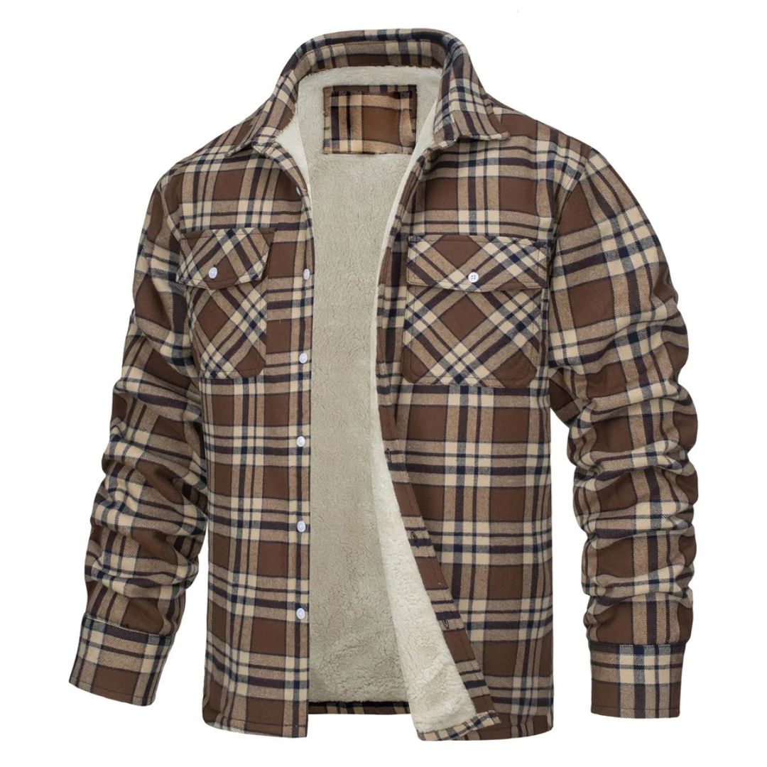 Tucker | Fleece-Lined Plaid Jacket