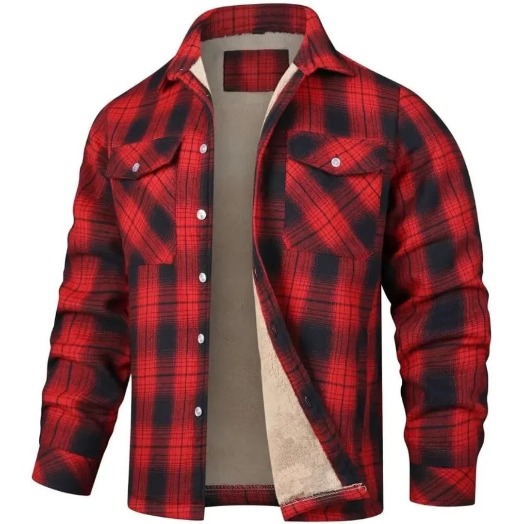 Tucker | Fleece-Lined Plaid Jacket