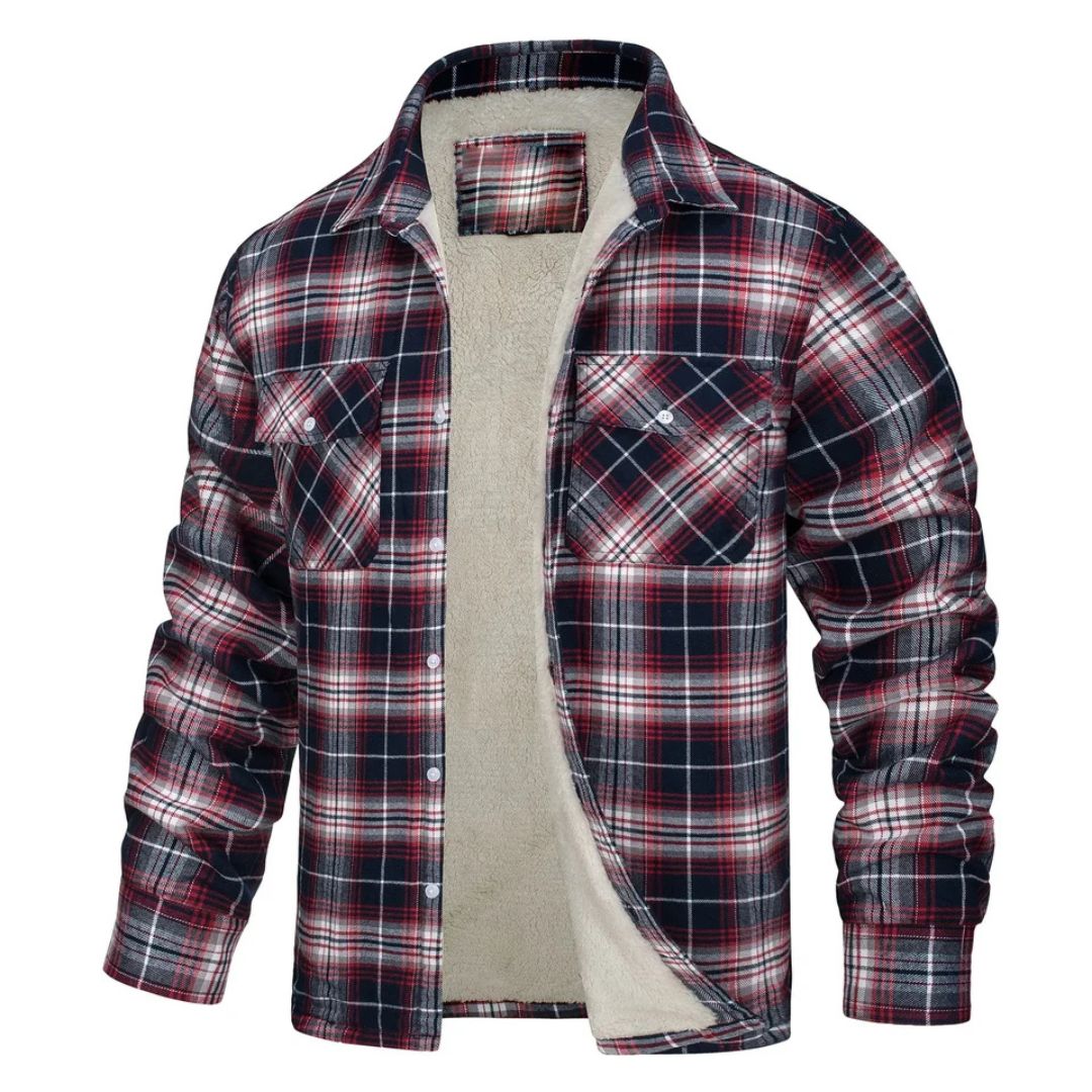 Tucker | Fleece-Lined Plaid Jacket