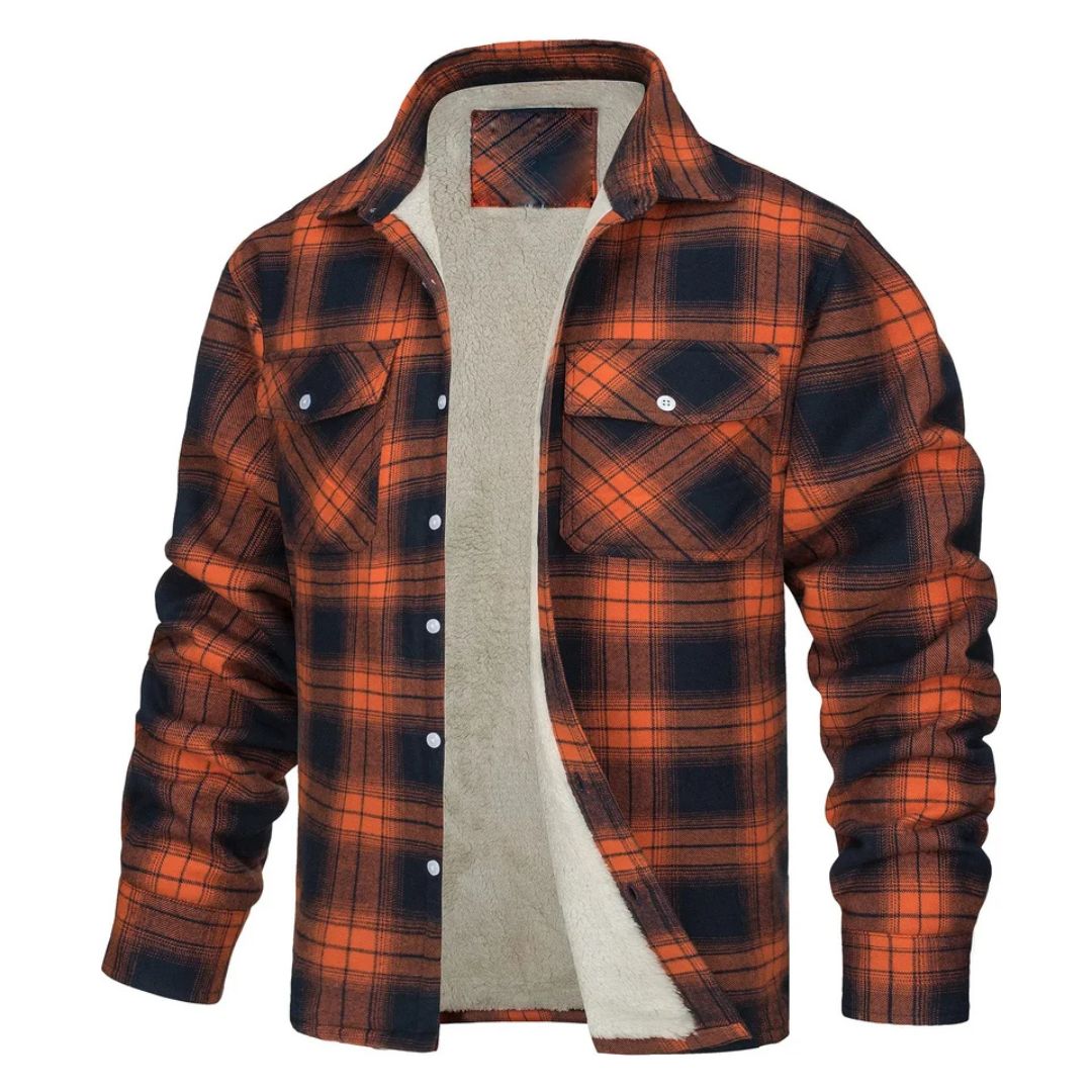 Tucker | Fleece-Lined Plaid Jacket