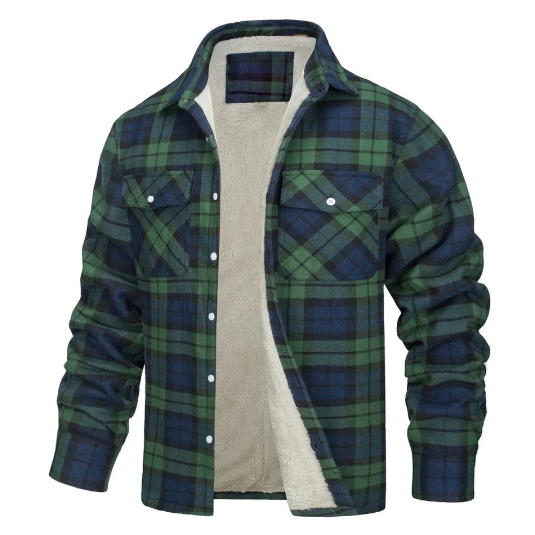 Tucker | Fleece-Lined Plaid Jacket
