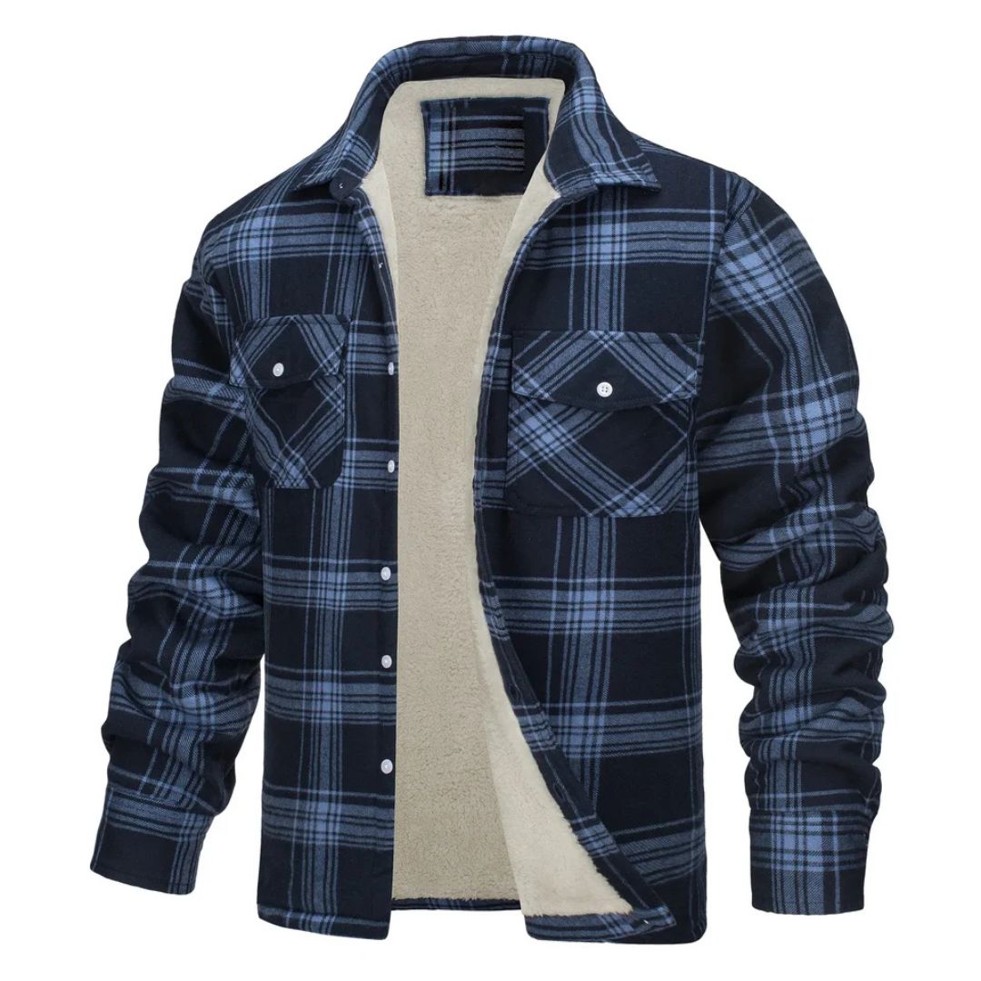 Tucker | Fleece-Lined Plaid Jacket
