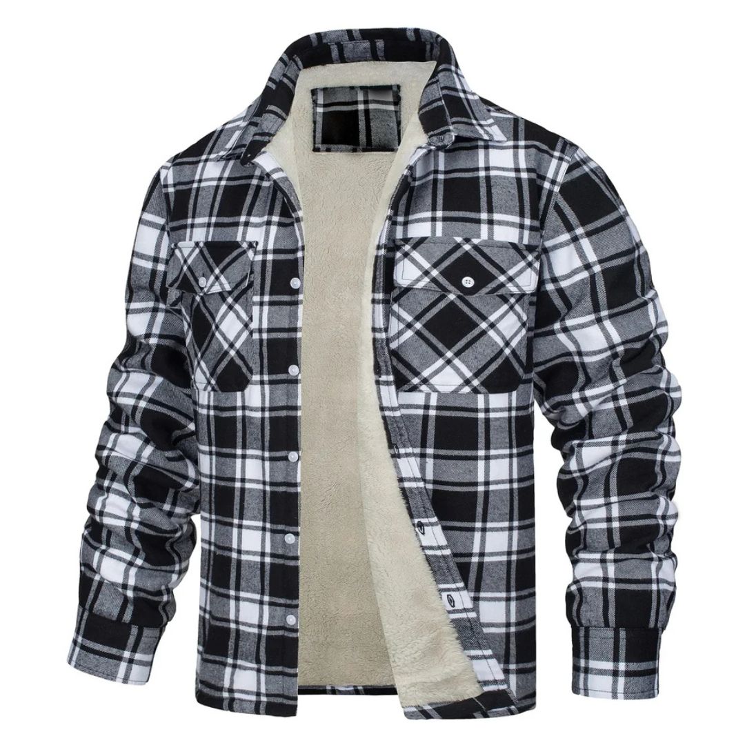 Tucker | Fleece-Lined Plaid Jacket