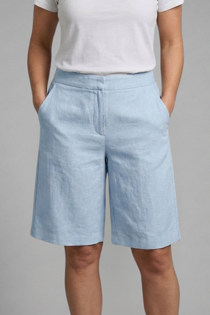 Women’s High Waisted Tailored Summer Shorts Relaxed Everyday Fit