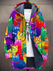 Barnaby | Art-Inspired Hooded Zip Jacket
