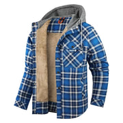 Colton | Checkered Hooded Jacket