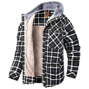 Colton | Checkered Hooded Jacket