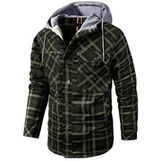 Colton | Checkered Hooded Jacket