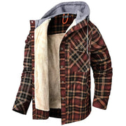 Colton | Checkered Hooded Jacket