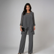 Iva | Elegant Beaded Three-Piece Set