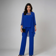 Iva | Elegant Beaded Three-Piece Set
