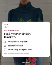 Mason Whitman shopping information: 30-day return requests, secure checkout and customer support. Return conditions and customer-paid shipping apply.