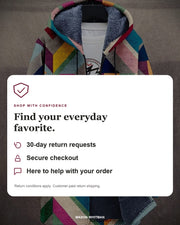 Mason Whitman shopping information: 30-day return requests, secure checkout and customer support. Conditions and customer-paid return shipping apply.