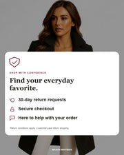 Mason Whitman shopping information: 30-day return requests, secure checkout and customer support. Conditions and customer-paid return shipping apply.