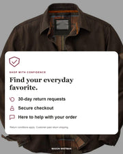 Mason Whitman shopping information: 30-day return requests, secure checkout and customer support. Conditions and customer-paid return shipping apply.