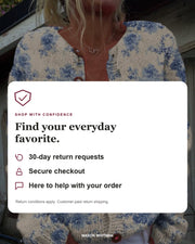 Mason Whitman shopping information: 30-day return requests, secure checkout and customer support. Conditions and customer-paid return shipping apply.