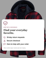 Mason Whitman shopping information: 30-day return requests, secure checkout and customer support. Conditions and customer-paid return shipping apply.