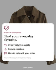 Mason Whitman shopping information: 30-day return requests, secure checkout and customer support. Conditions and customer-paid return shipping apply.