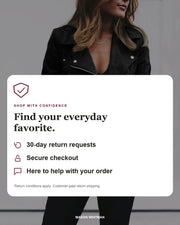 Mason Whitman shopping information: 30-day return requests, secure checkout and customer support. Conditions and customer-paid return shipping apply.