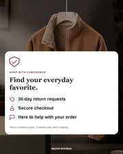 Mason Whitman shopping information: 30-day return requests, secure checkout and customer support. Conditions and customer-paid return shipping apply.