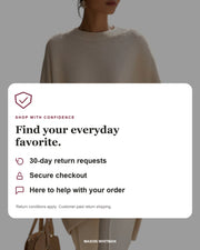 Mason Whitman shopping information: 30-day return requests, secure checkout and customer support. Return conditions and customer-paid return shipping apply.