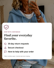 Mason Whitman shopping information: 30-day return requests, secure checkout and customer support. Conditions and customer-paid return shipping apply.