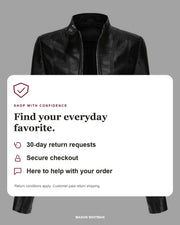 Mason Whitman shopping information: 30-day return requests, secure checkout and customer support. Conditions and customer-paid return shipping apply.