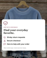 Mason Whitman shopping information: 30-day return requests, secure checkout and customer support. Return conditions and customer-paid return shipping apply.
