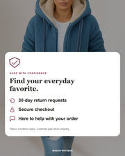 Mason Whitman shopping information: 30-day return requests, secure checkout and customer support. Conditions and customer-paid return shipping apply.